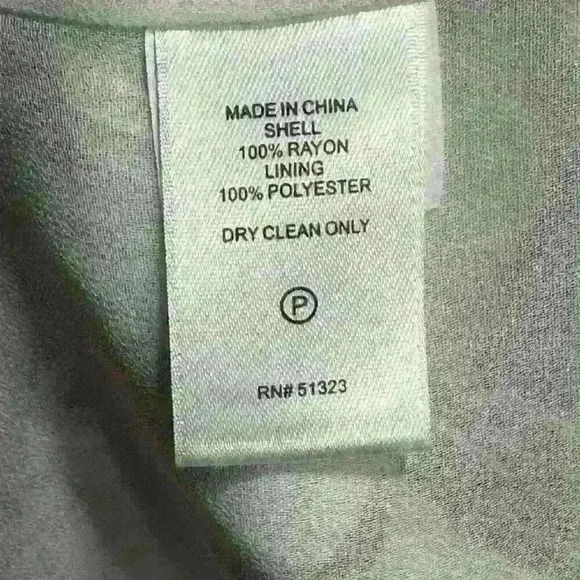 1. State tropical print ruffle maxi wrap dress, Size Large - Picture 9 of 9